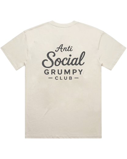 ANTI SOCIAL GRUMPY CLUB T-SHIRT