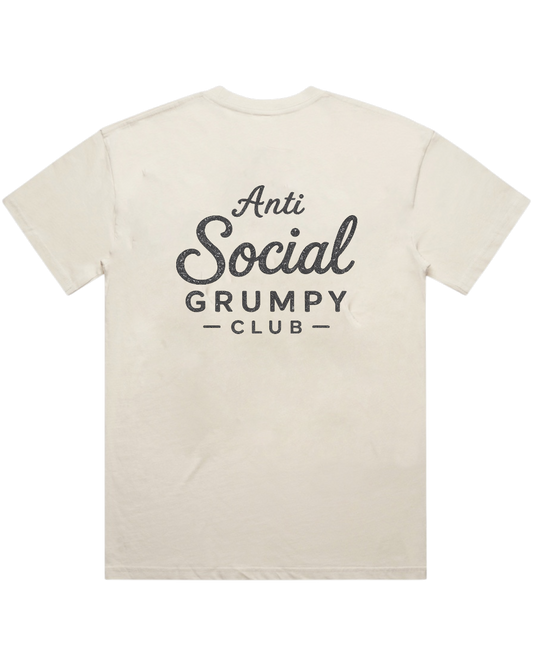 ANTI SOCIAL GRUMPY CLUB T-SHIRT