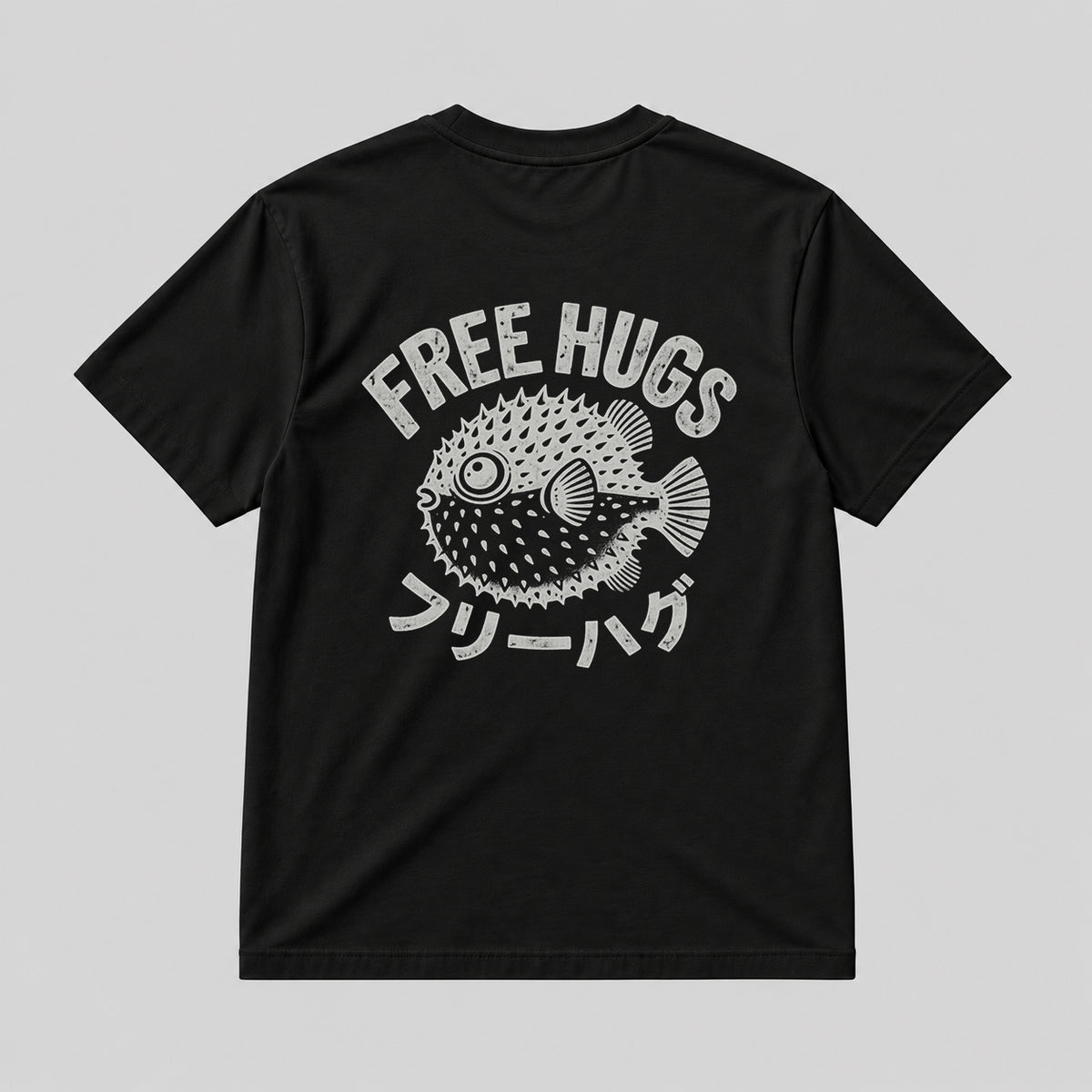 FREE HUGS  BLACK