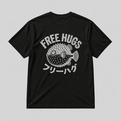 FREE HUGS  BLACK