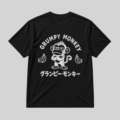 GRUMPY MONKEY  BLACK