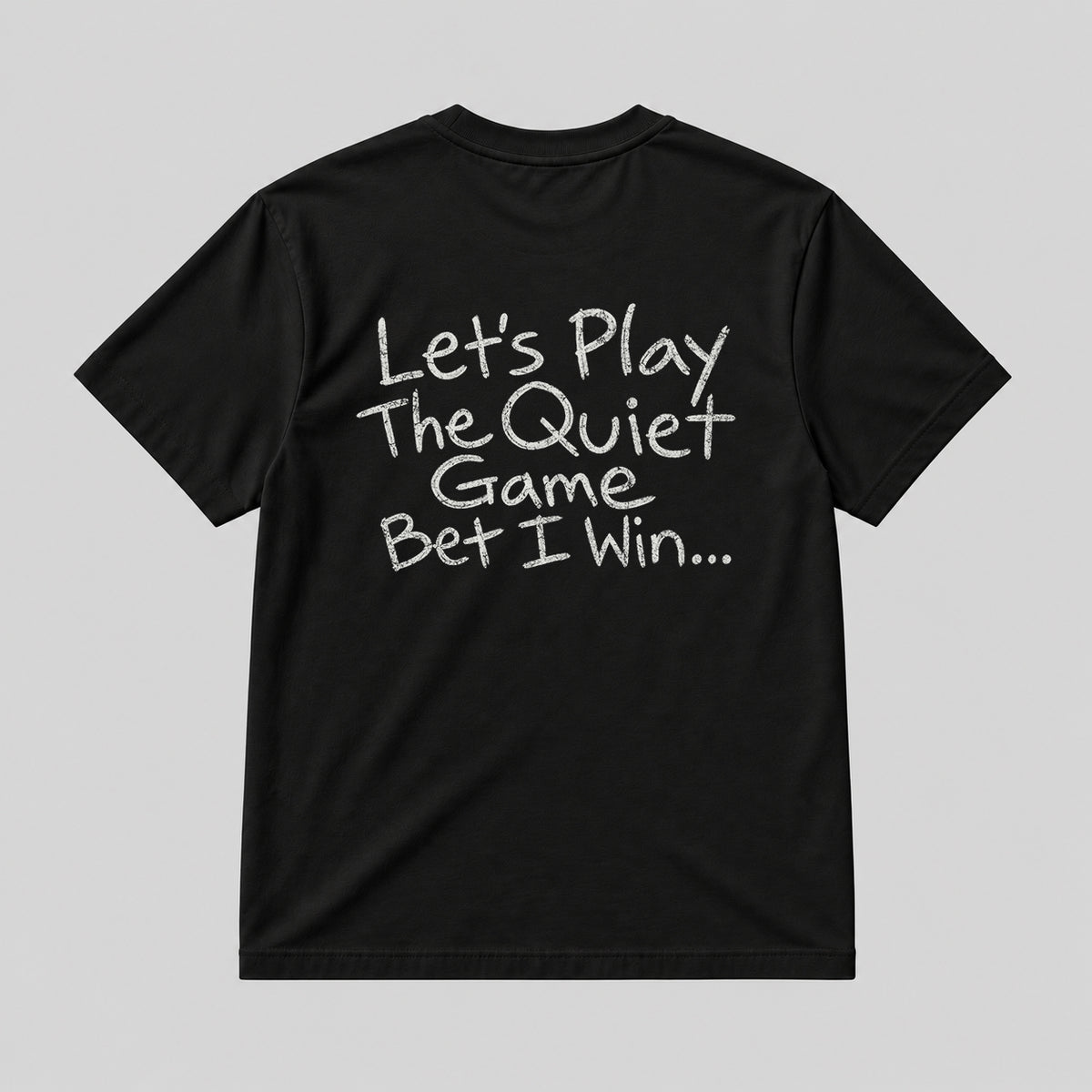 QUIET GAME  BLACK