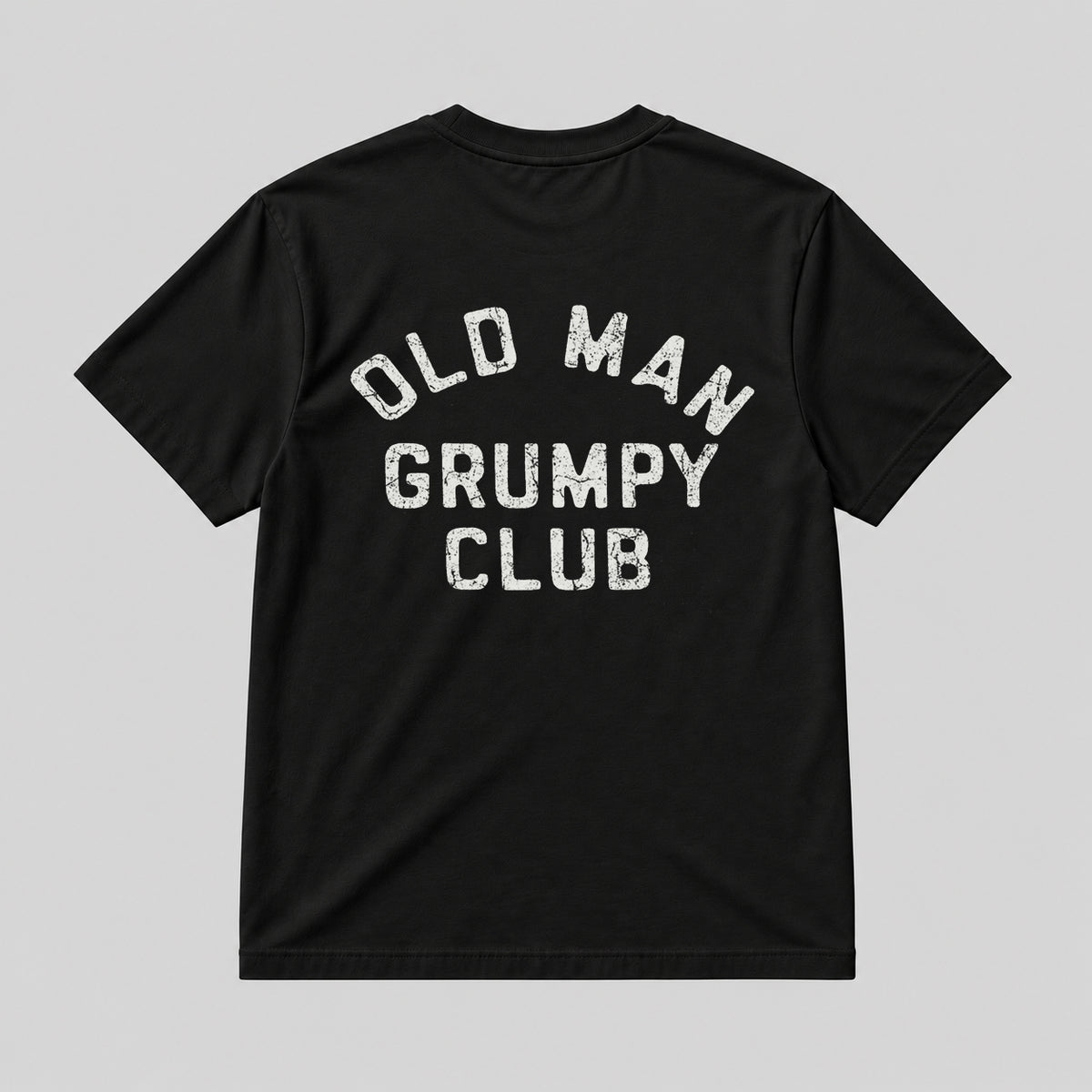 OLD MAN GRUMPY CLUB  BLACK