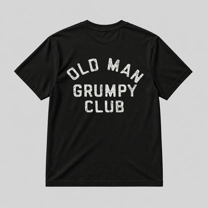 OLD MAN GRUMPY CLUB  BLACK