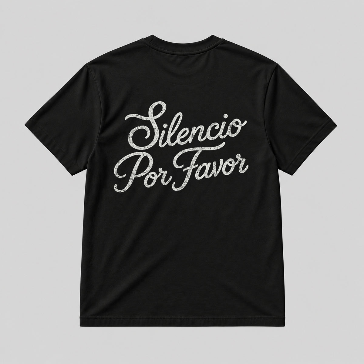 SILENCIO POR FAVOR  BLACK