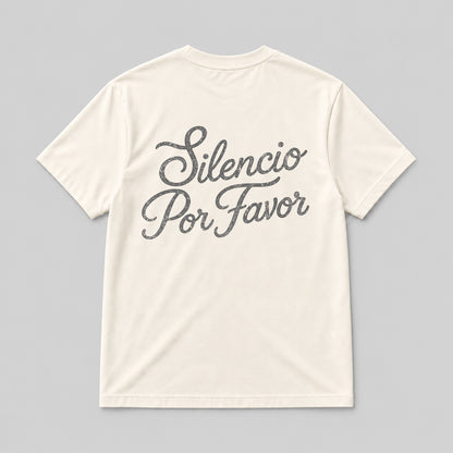 SILENCIO POR FAVOR  NATURAL