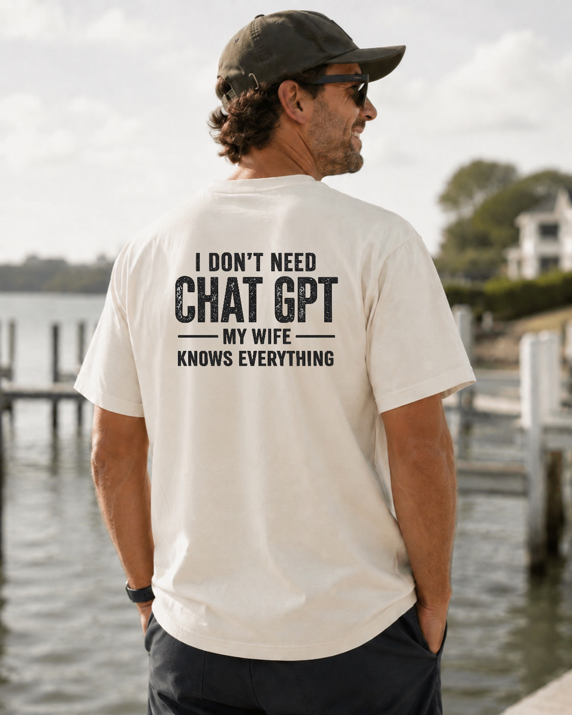 I DON'T NEED CHAT GPT T-SHIRT