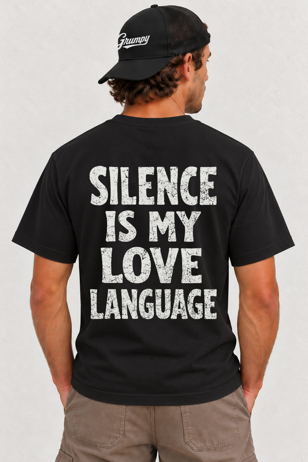 SILENCE IS MY LOVE LANGUAGE  BLACK