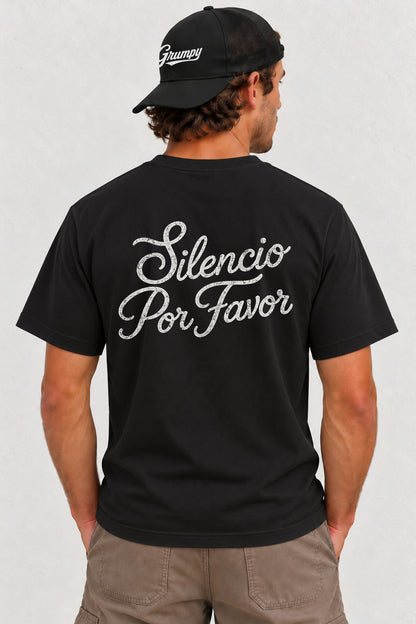 SILENCIO POR FAVOR  BLACK