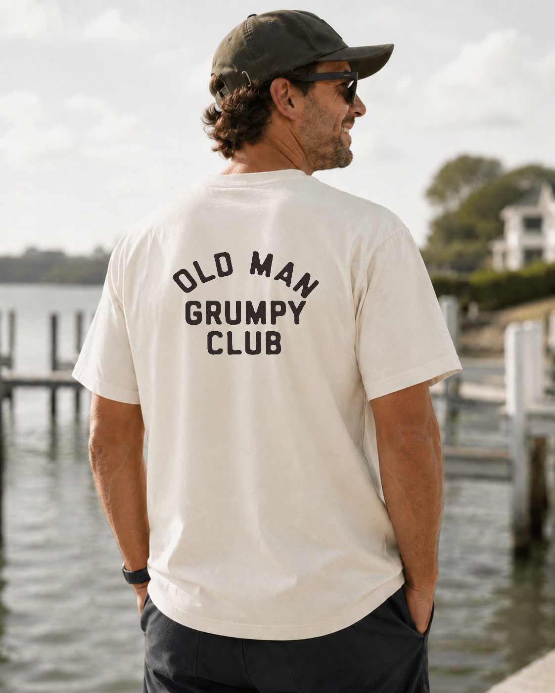 OLD MAN GRUMPY CLUB T-SHIRT