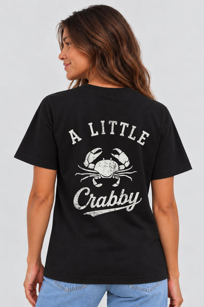 A LITTLE CRABBY  BLACK